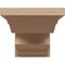 Ekena Millwork 8"W x 16"D x 8"H Wide Sheridan Rough Cedar Woodgrain TimberThane Corbel, Primed Tan CORUR08X16X08SHERCPR - alternate 5